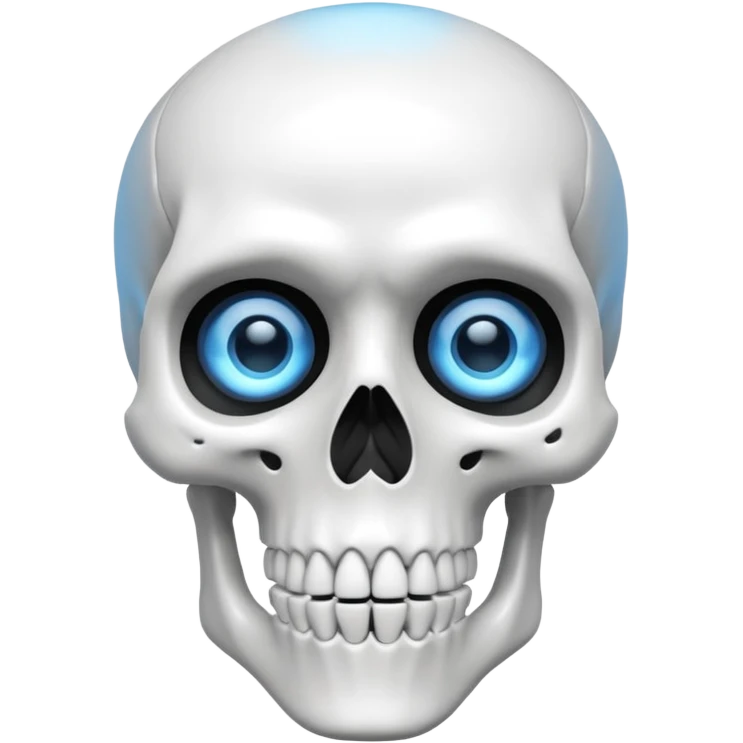 Gojo skeleton emoji