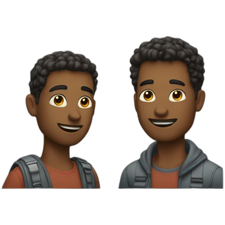 Two guys Doing Something emoji