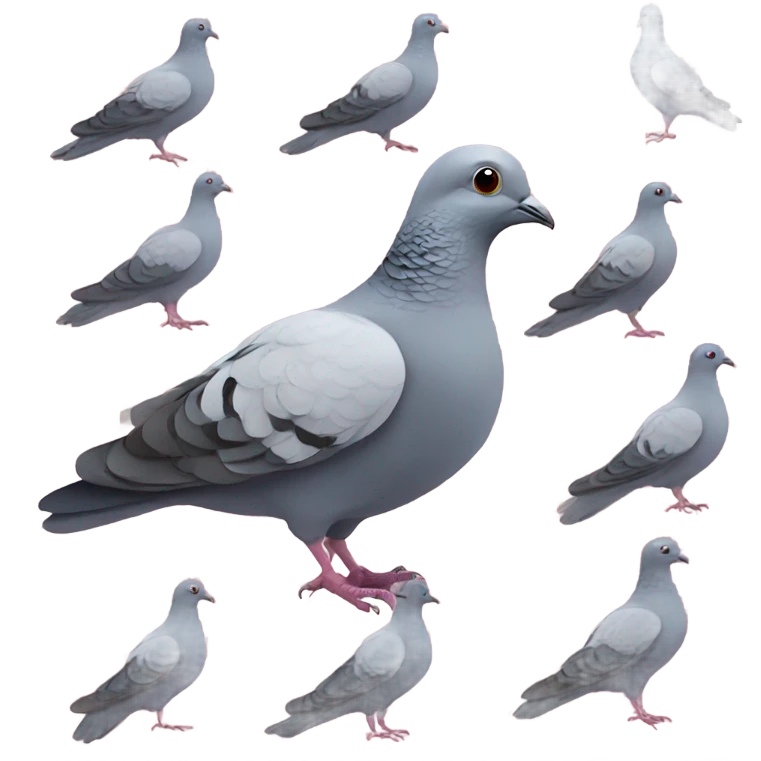 pigeon princess  emoji