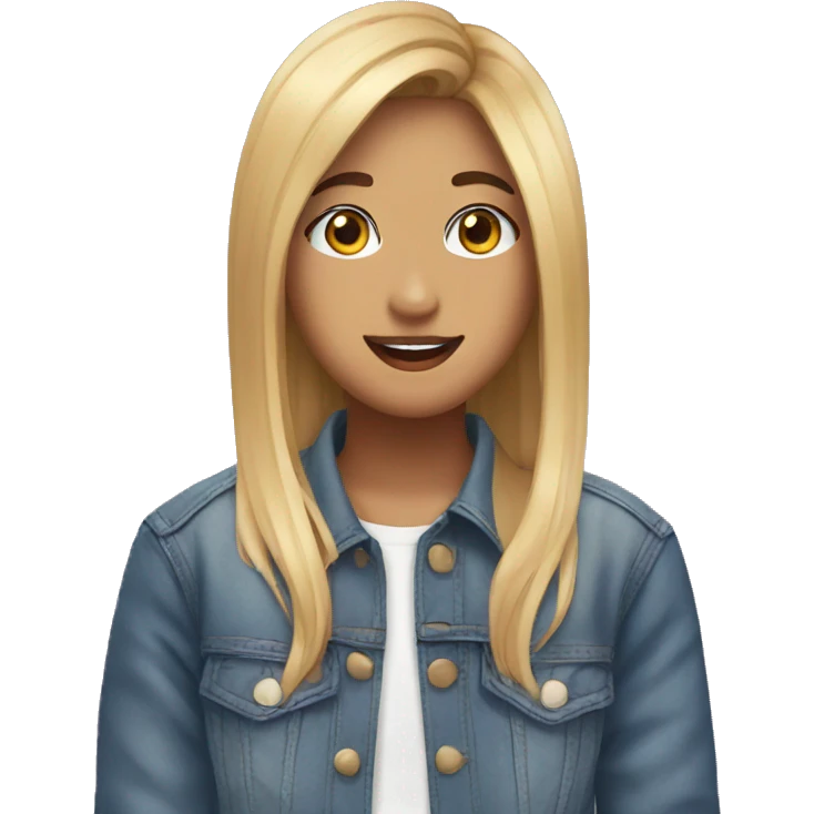 A bts fan girl emoji