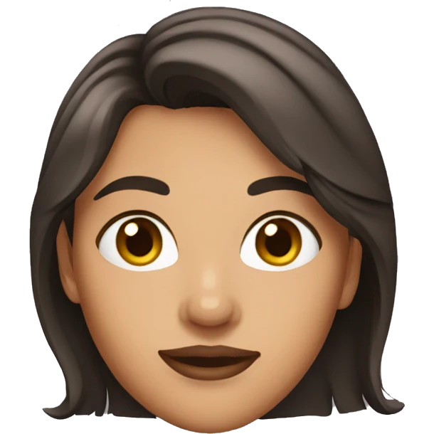 brunnete woman emoji