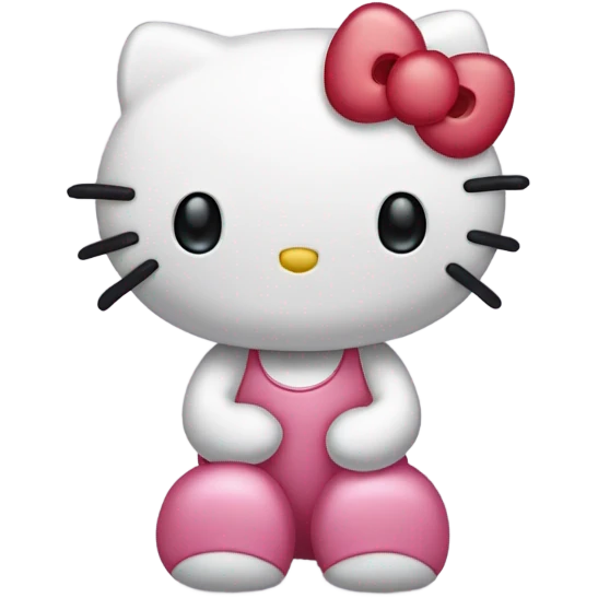 sad hello kitty emoji