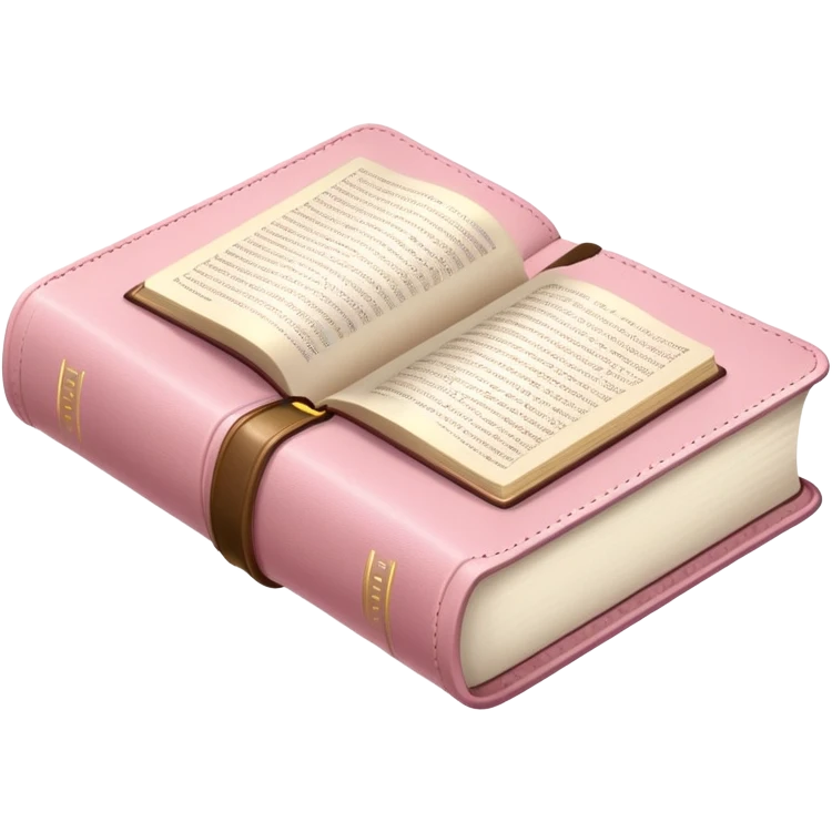 Light pink Bible emoji