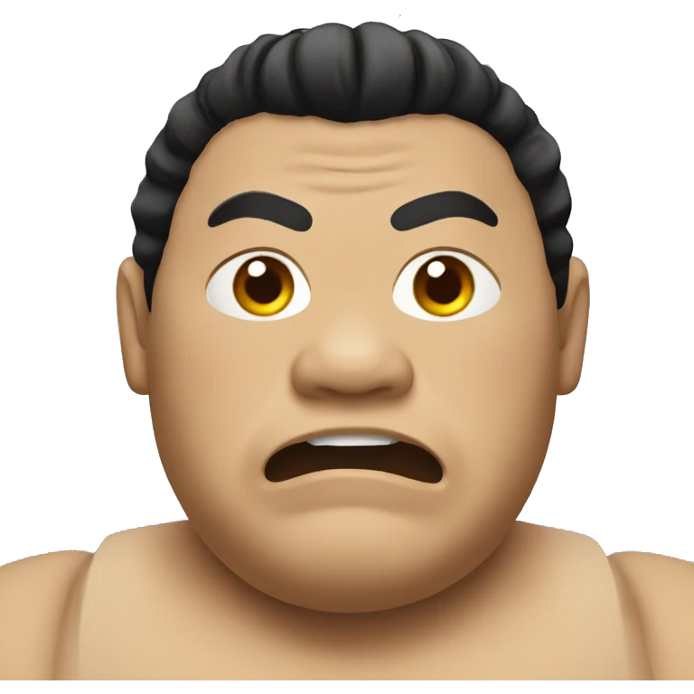 Sumo wrestler emoji
