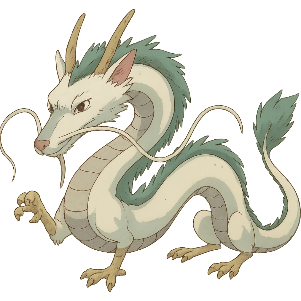 ghibli style dragon emoji