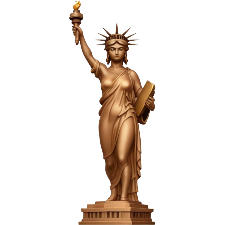 Statue of liberty  full body naked emoji