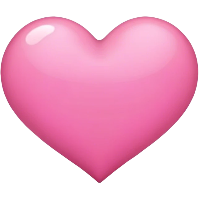 Pink heart emoji