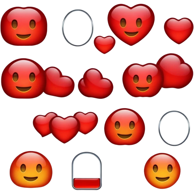 💋dark red emoji