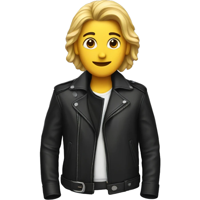 Leather jacket  emoji