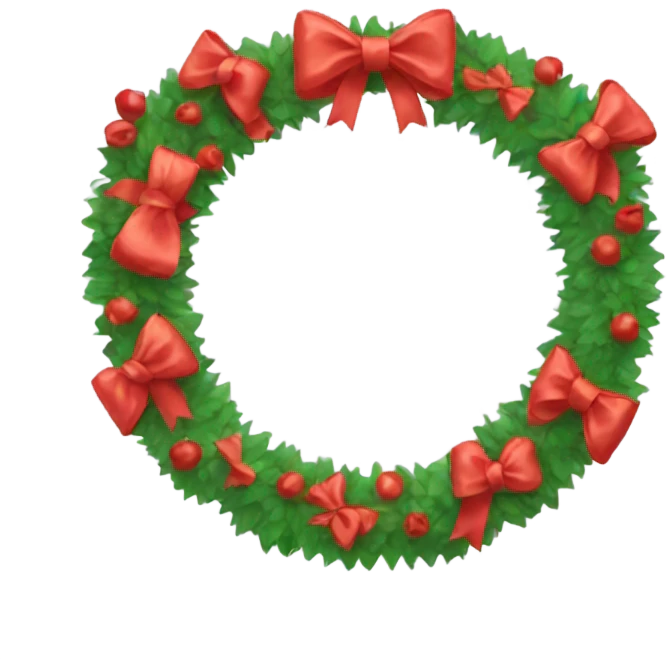 bow garland  emoji