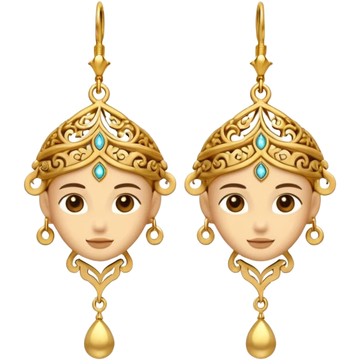 Earring of jimmiki emoji