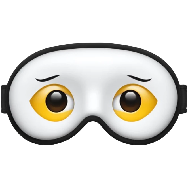 eye maskpack emoji