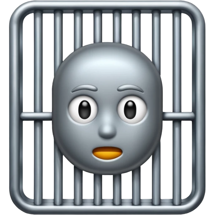 prison bars emoji