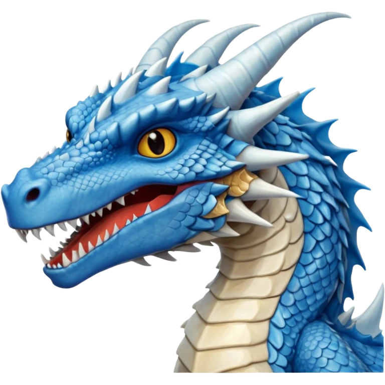 Viserion from Games of throne character face only front face emoji