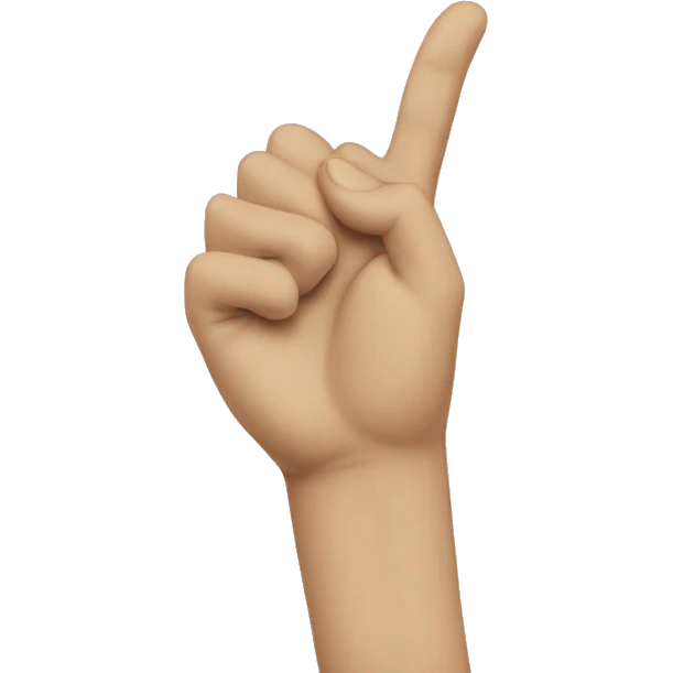 hand signs a piece of paper emoji