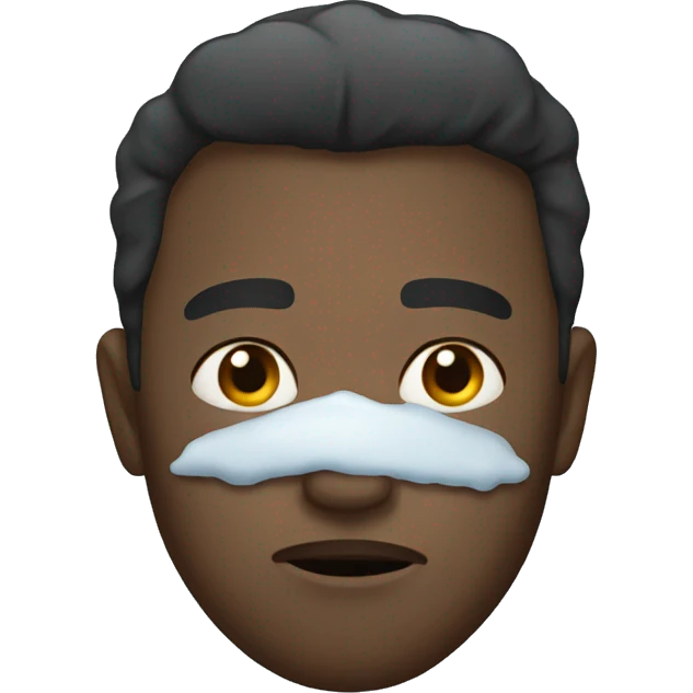 Cold face emoji