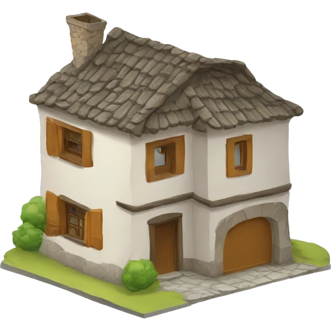 Casa en llamas emoji