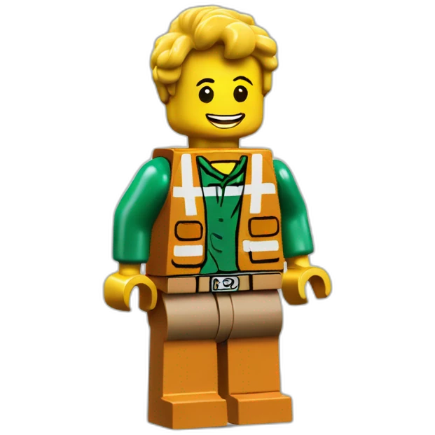 Lego minifig emoji