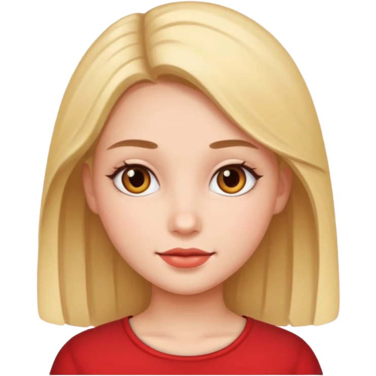 Lovely girl emoji