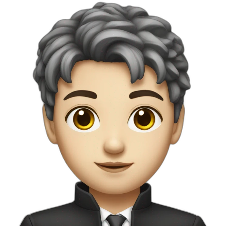 young member of Parliament with bright skin, dark hair  emoji
