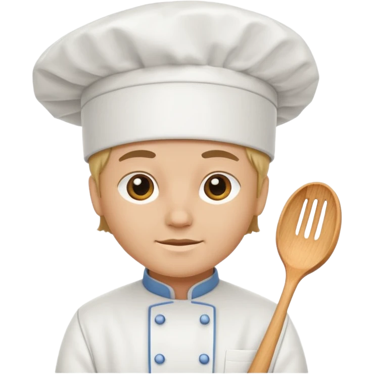 white chef hat emoji