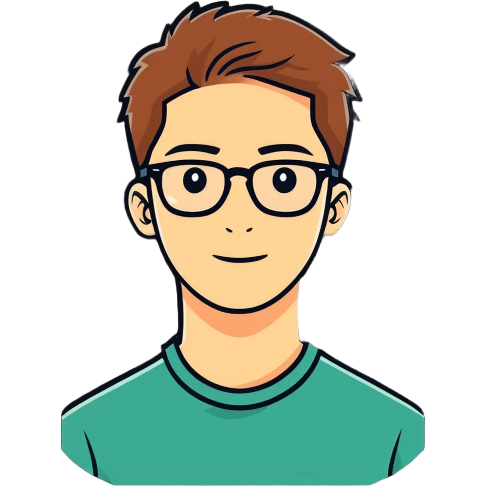 Ma boyfriend with glasses emoji