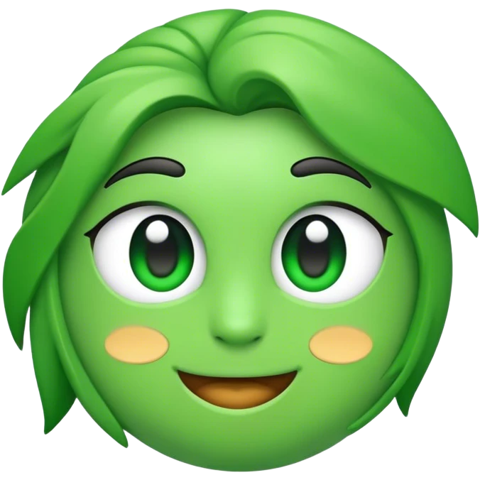Progressive Green emoji