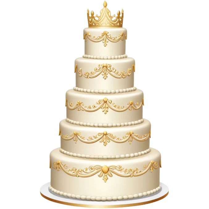 Wedding cake emoji