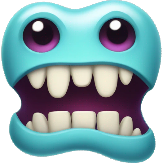 tooth monster emoji