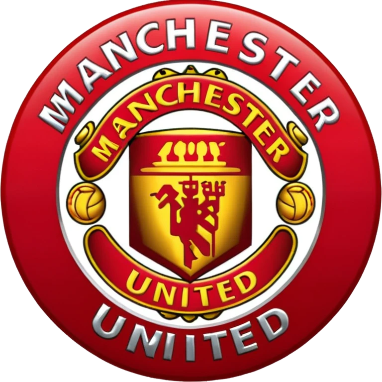 Manchester United logo emoji