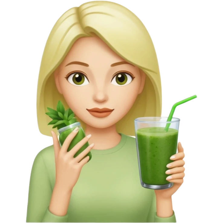 woman detox healthy emoji
