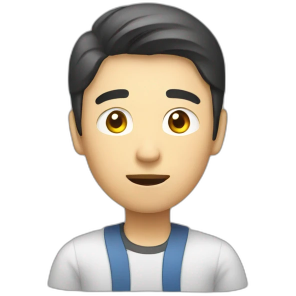 asian-programmer-checking-issues emoji