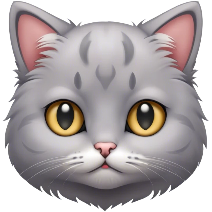 Sad kitten emoji