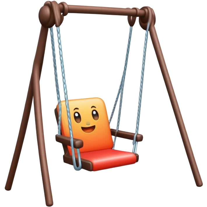 swing with a sparkle emoji