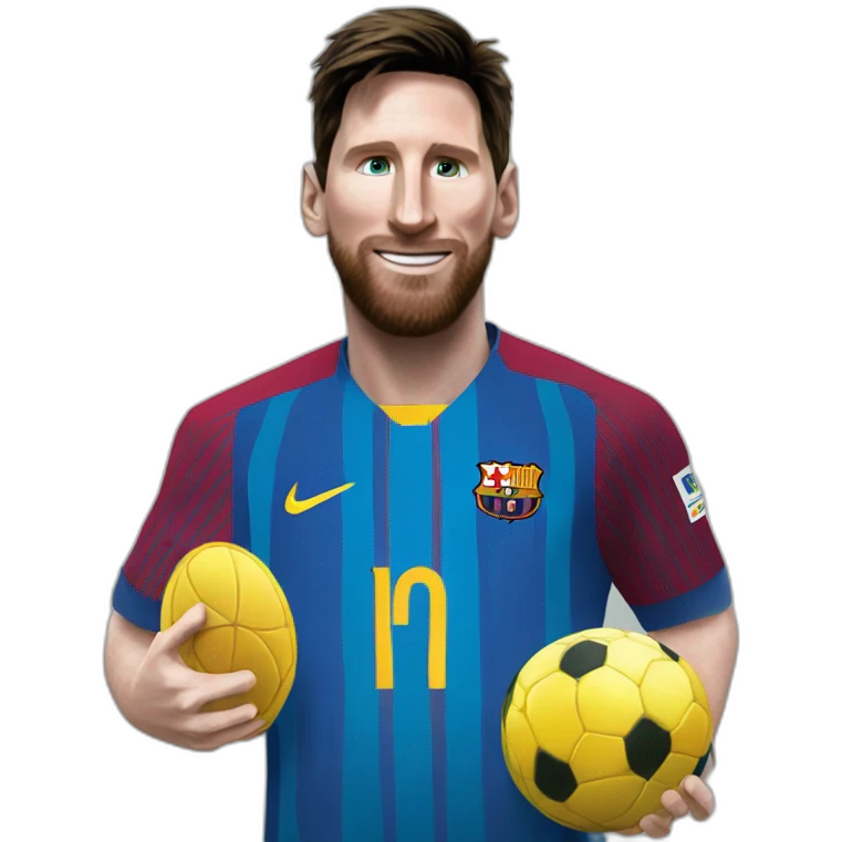 messi con dinero emoji