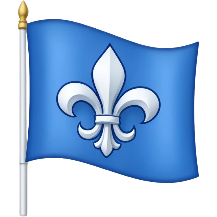 Le vraie drapeau de la vendée a emoji