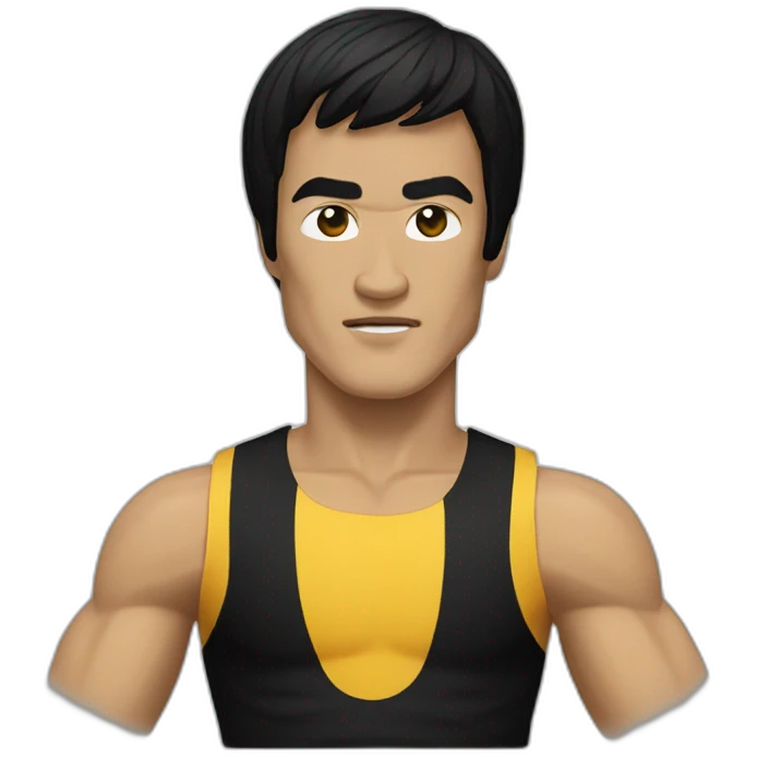 bruce lee emoji