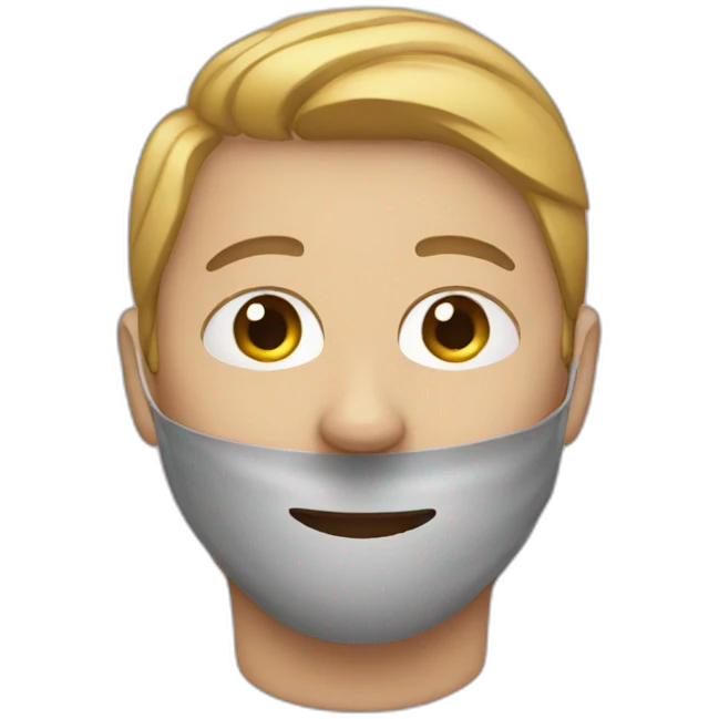Face masked emoji