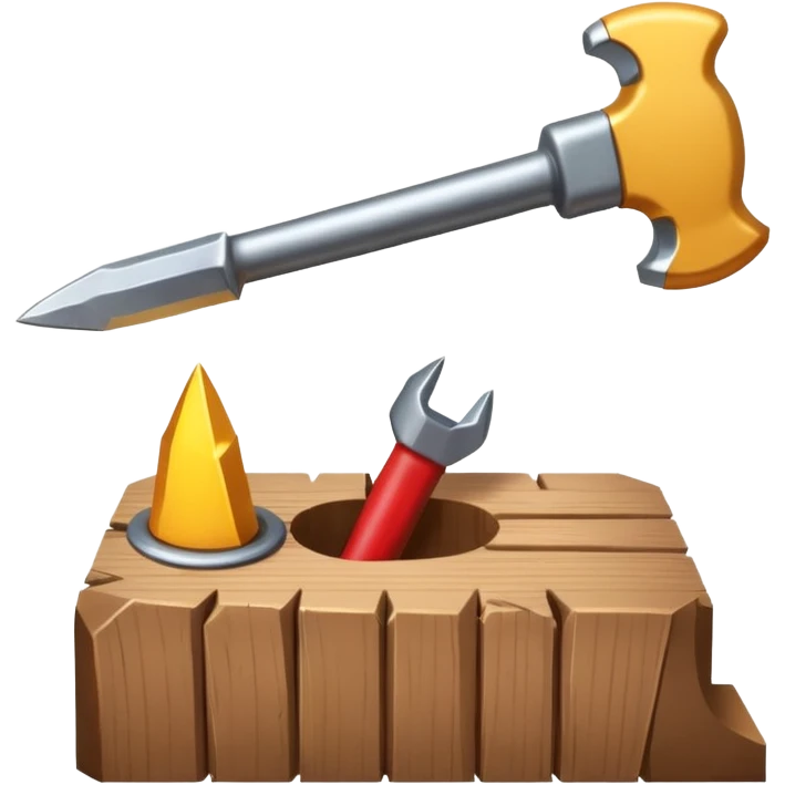 hammer and nail emoji