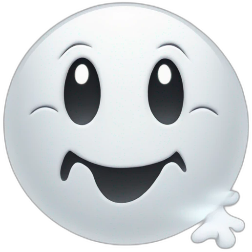 SMILEY AND GHOST emoji