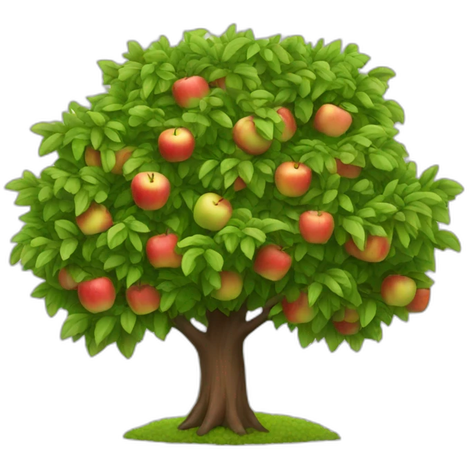 apple tree emoji