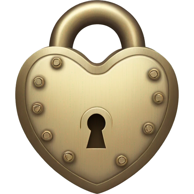Heart padlock  emoji
