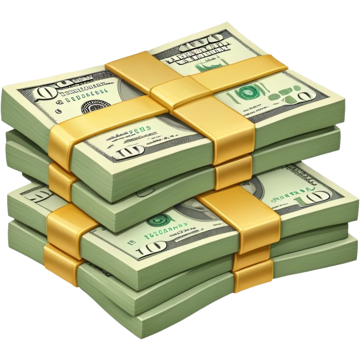 Wall of stack bills  emoji