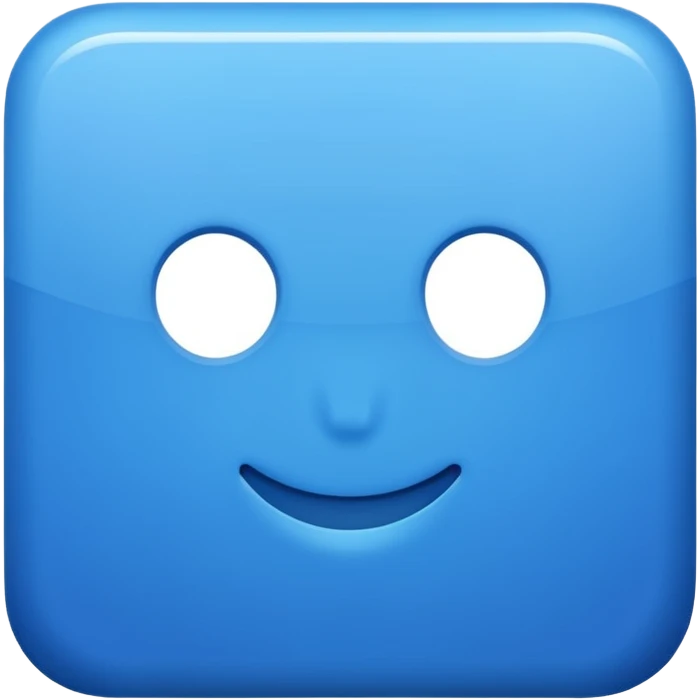 Crée moi sa ✅ mais pas en vert en bleu en carré  emoji