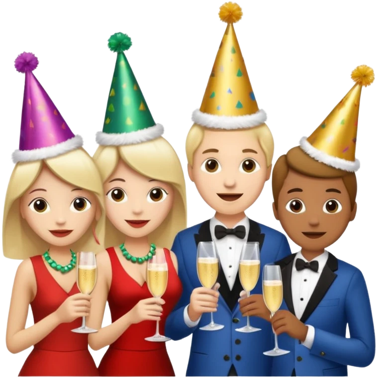 New year aesthetic emoji