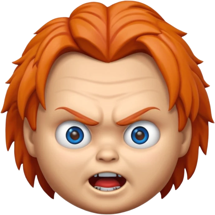 Un emojin de chuky emoji