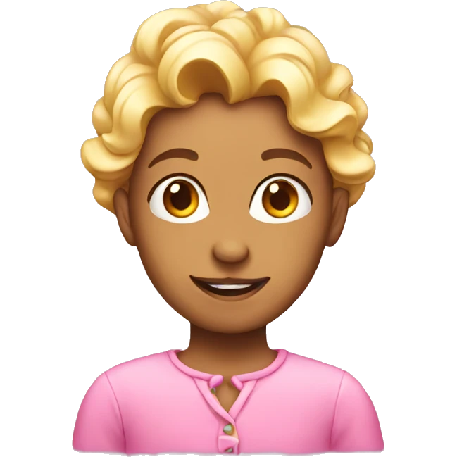 Pink birthday  emoji