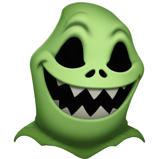 Oogie Boogie from Nightmare before christmas emoji