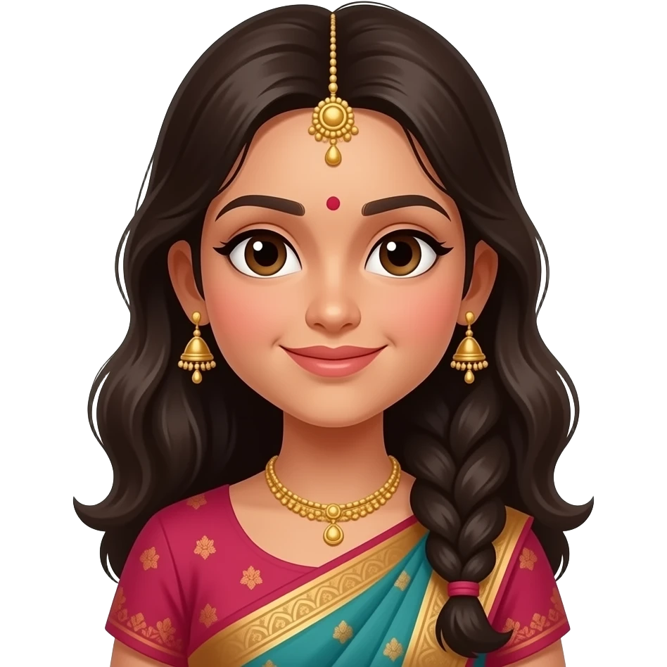 Indian girl emoji