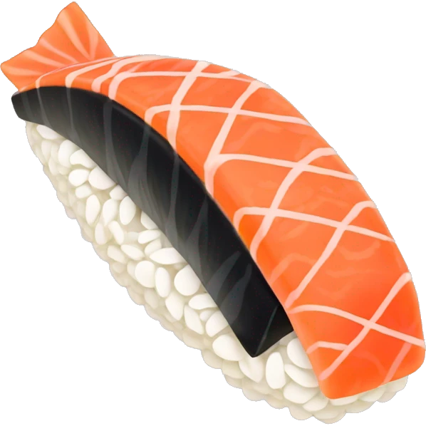 salmon sushi emoji
